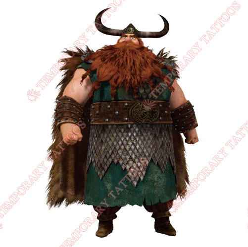 How to Train Your Dragon Customize Temporary Tattoos Stickers NO.3330